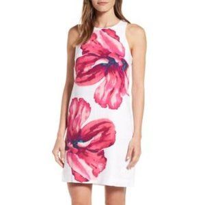Tommy Bahama Linen Floral Sleeveless Dress BU